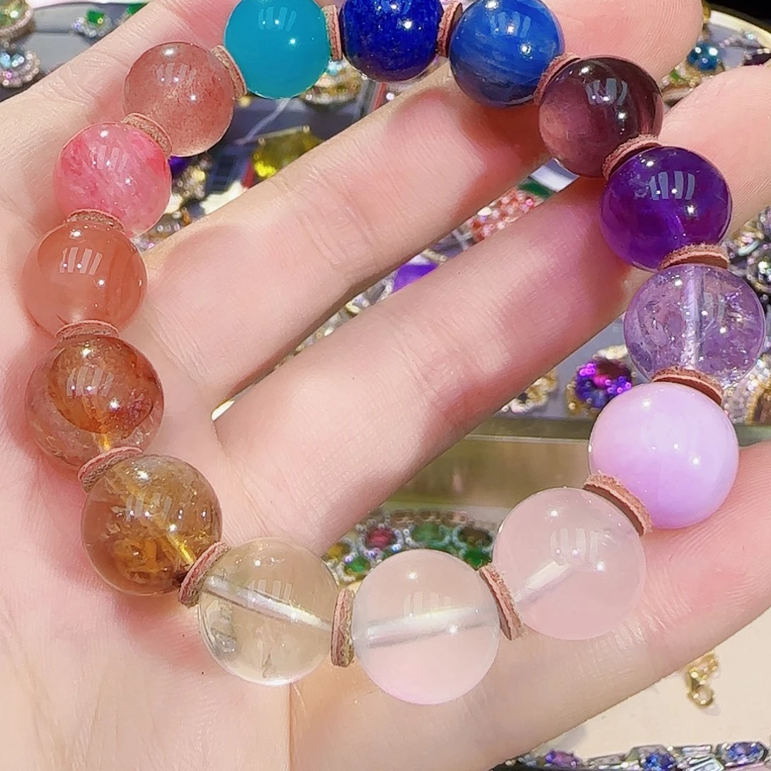 未镶嵌珠宝半成品水晶多宝