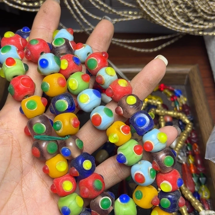 颈饰玻璃3277琉璃一条