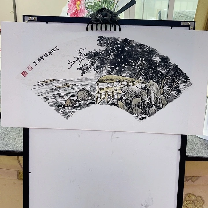 国画张圣敏先生纯手绘作品