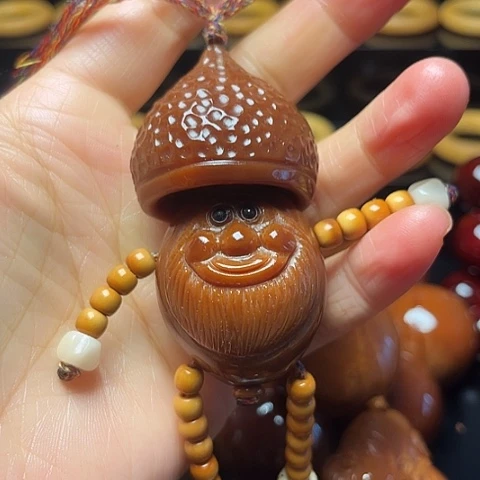 吖****橄榄核手串/手链直播80