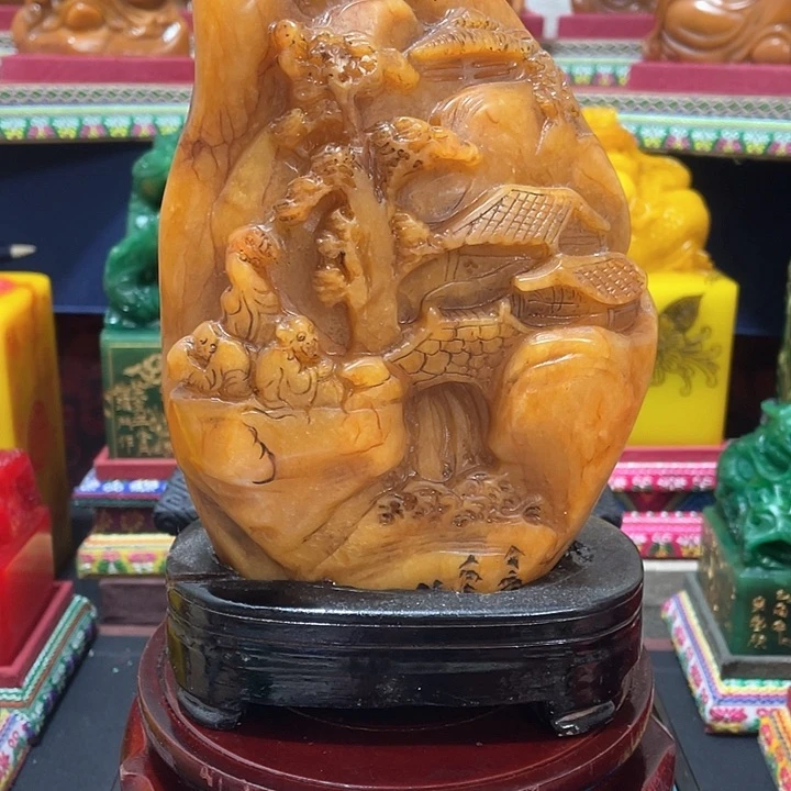 寿山石印石篆刻印章引首章闲章姓名章生日礼物