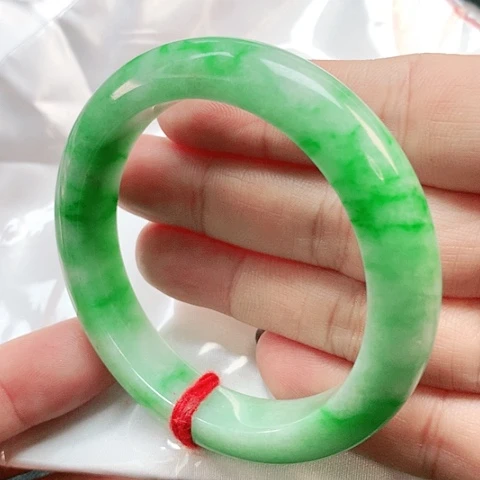 未镶嵌手镯翡翠正圈2142