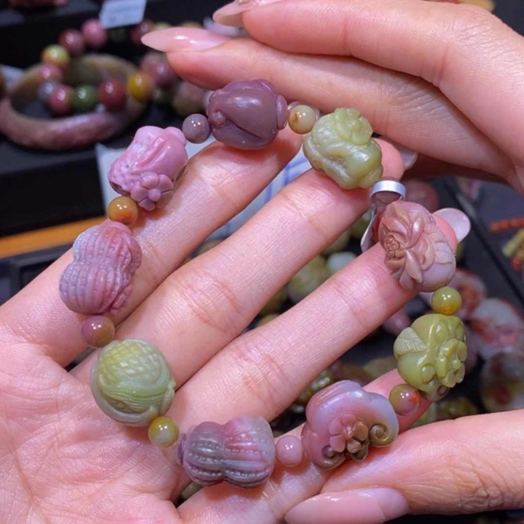 【闪购商品】未镶嵌手链玛瑙/玉髓盐源玛瑙