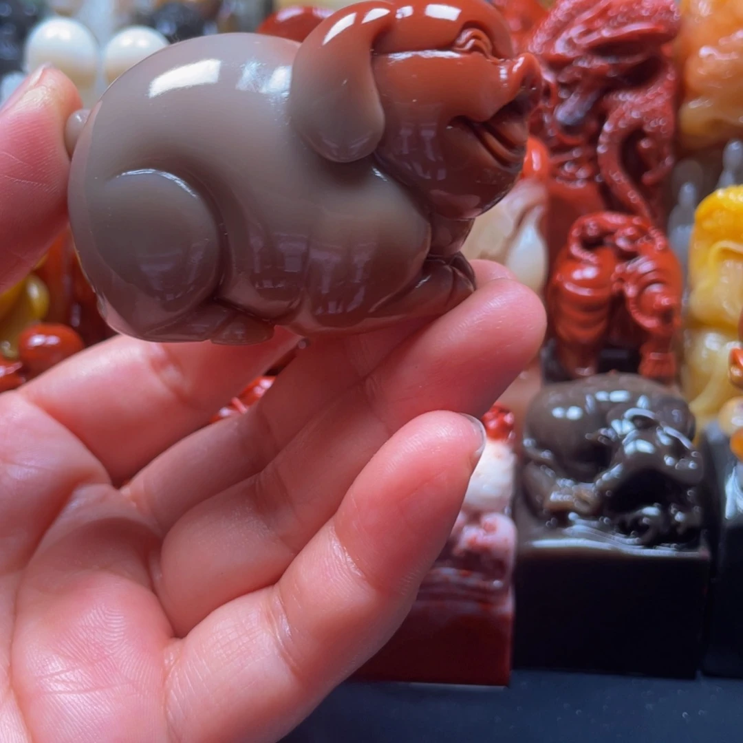 寿山石印石精美寿山