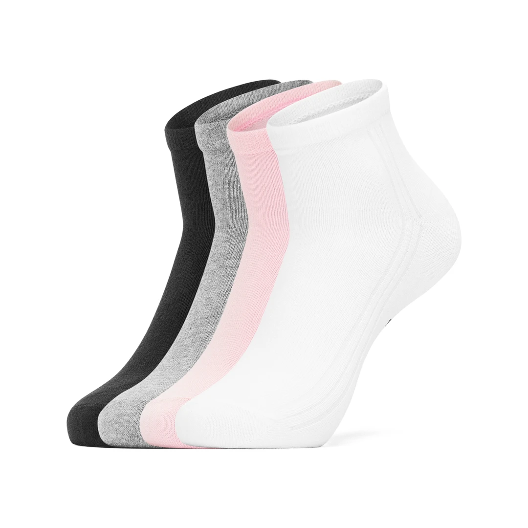 SKECHERS/斯凯奇缤纷休闲系列男女同款2双装中筒袜L320U174