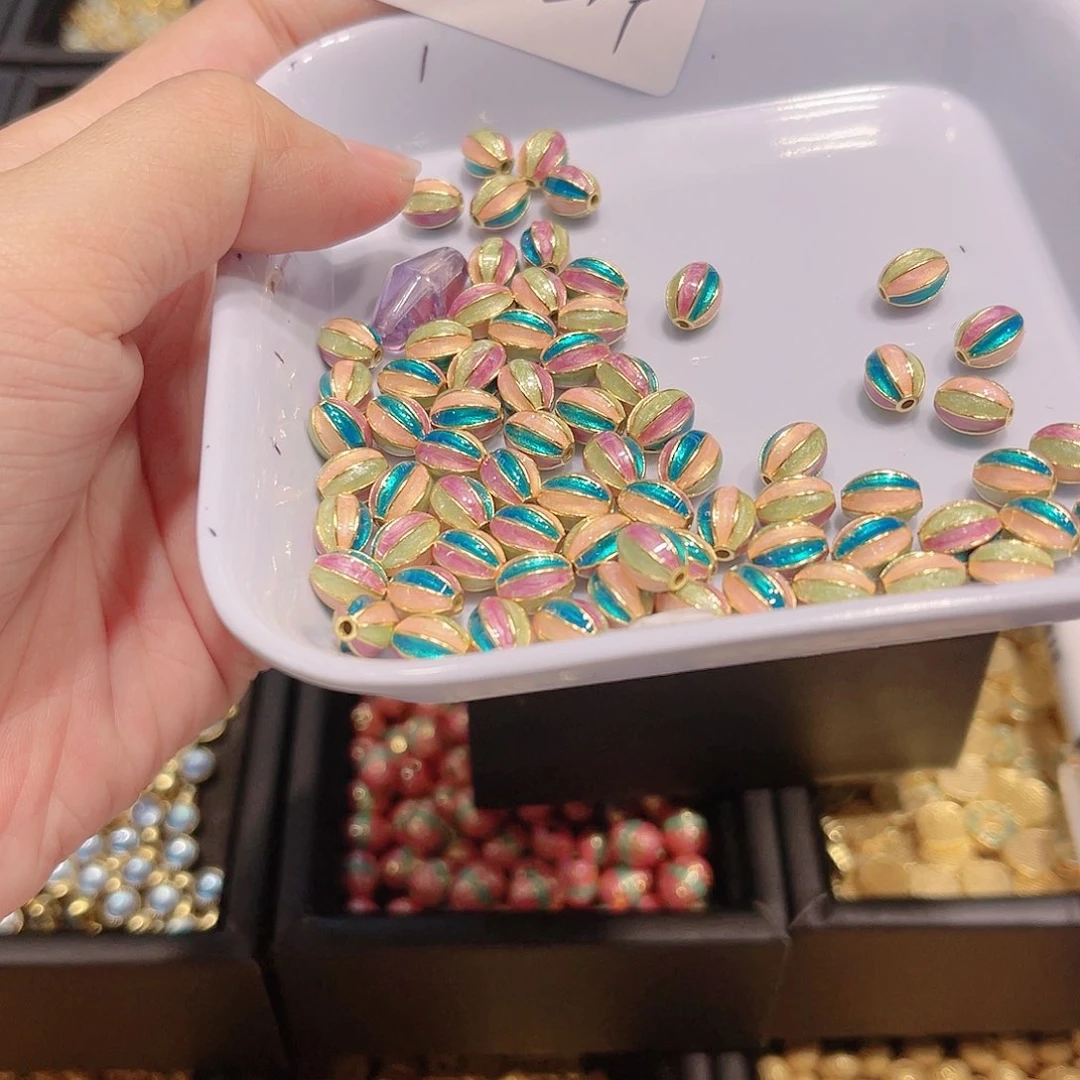 紫晶珠宝半成品银S925镀金镶嵌3