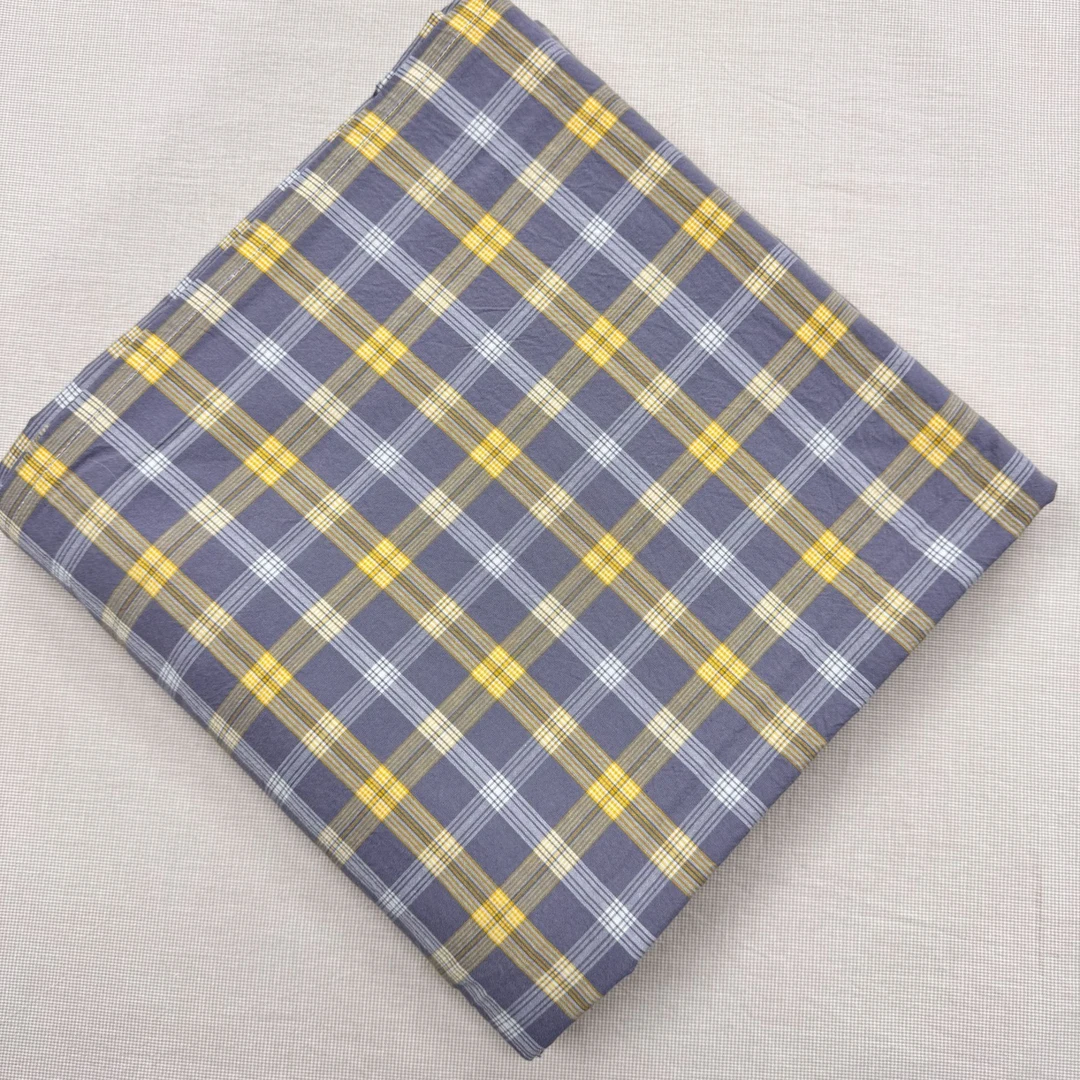 【柔小棉床单】纯棉色织布丁加密床单