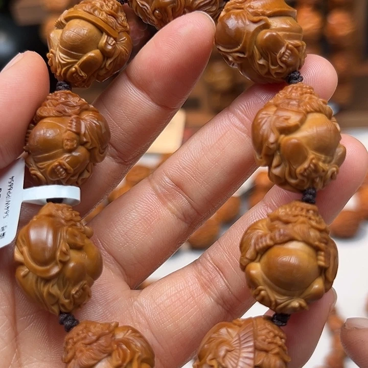 橄榄核手串/手链钟馗纳福