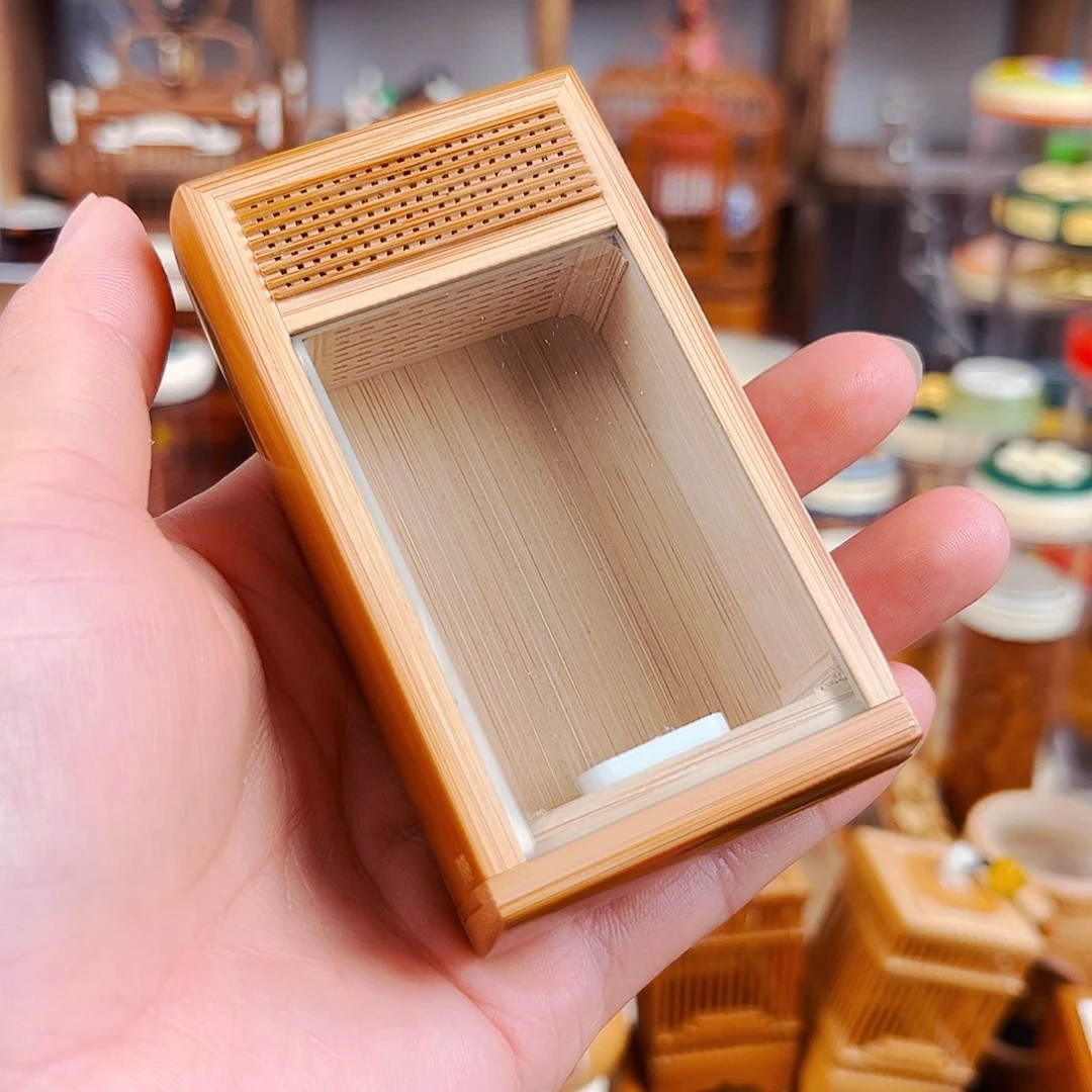 木福利款老竹音响款竹林金钟盒➕竹蛉