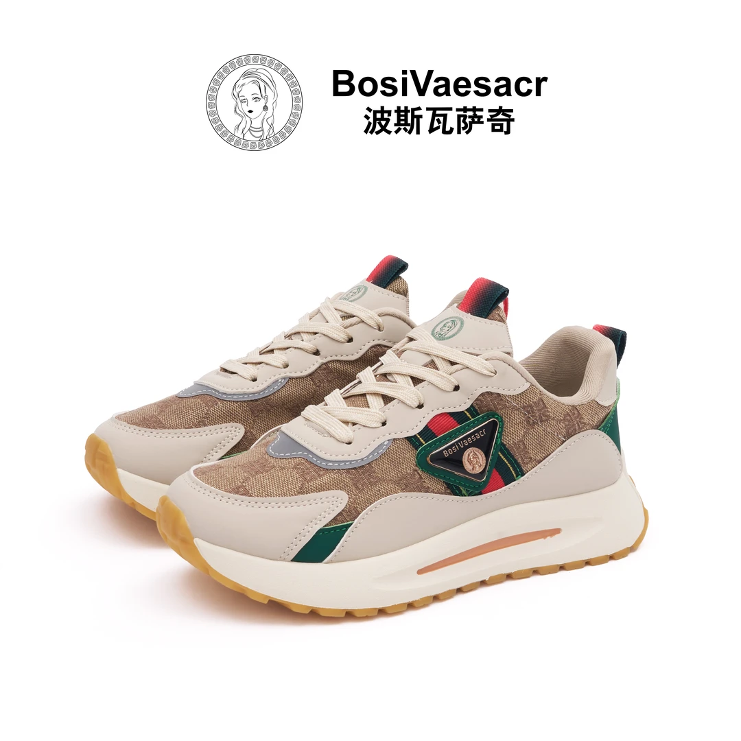 【男女同款】2025秋季Bosi Vaesacr波斯瓦萨奇网面厚底轻奢时尚鞋