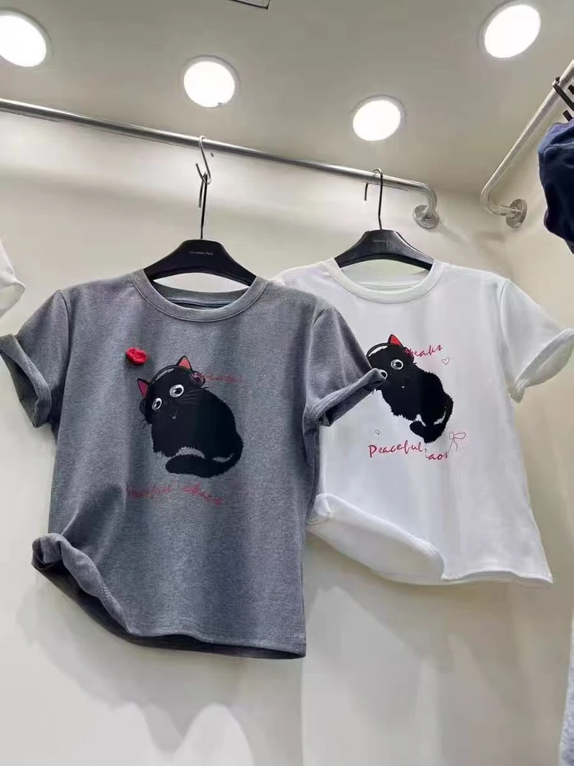 女士百搭休闲半袖1903-A116