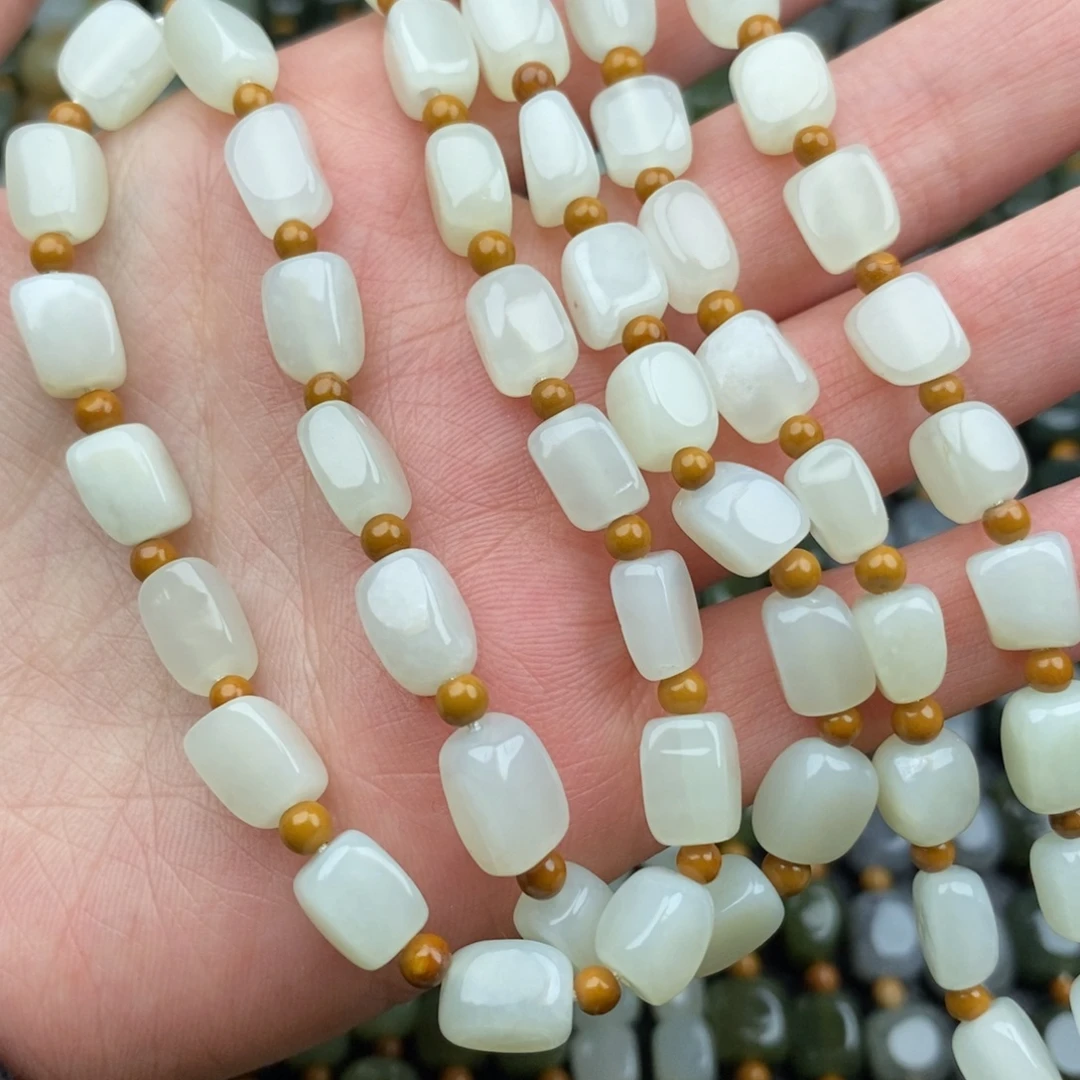 和田玉（糖玉）未镶嵌车挂