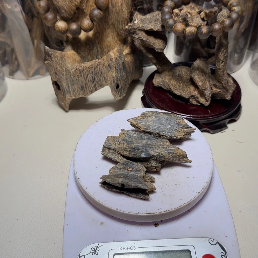 沉香沉香枕奇楠沉香蓝香树心油块料35克