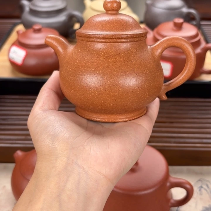 茶壶紫砂180CC黄降坡