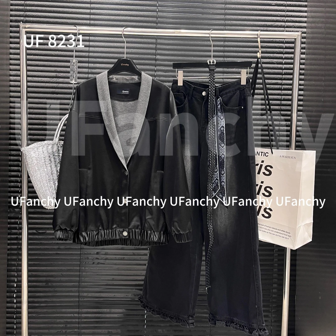 杨杨 UF-时尚复古设计款外套8231