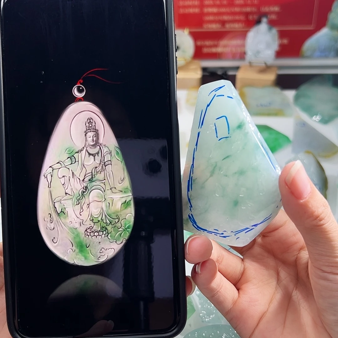 未镶嵌定制翡翠翡翠