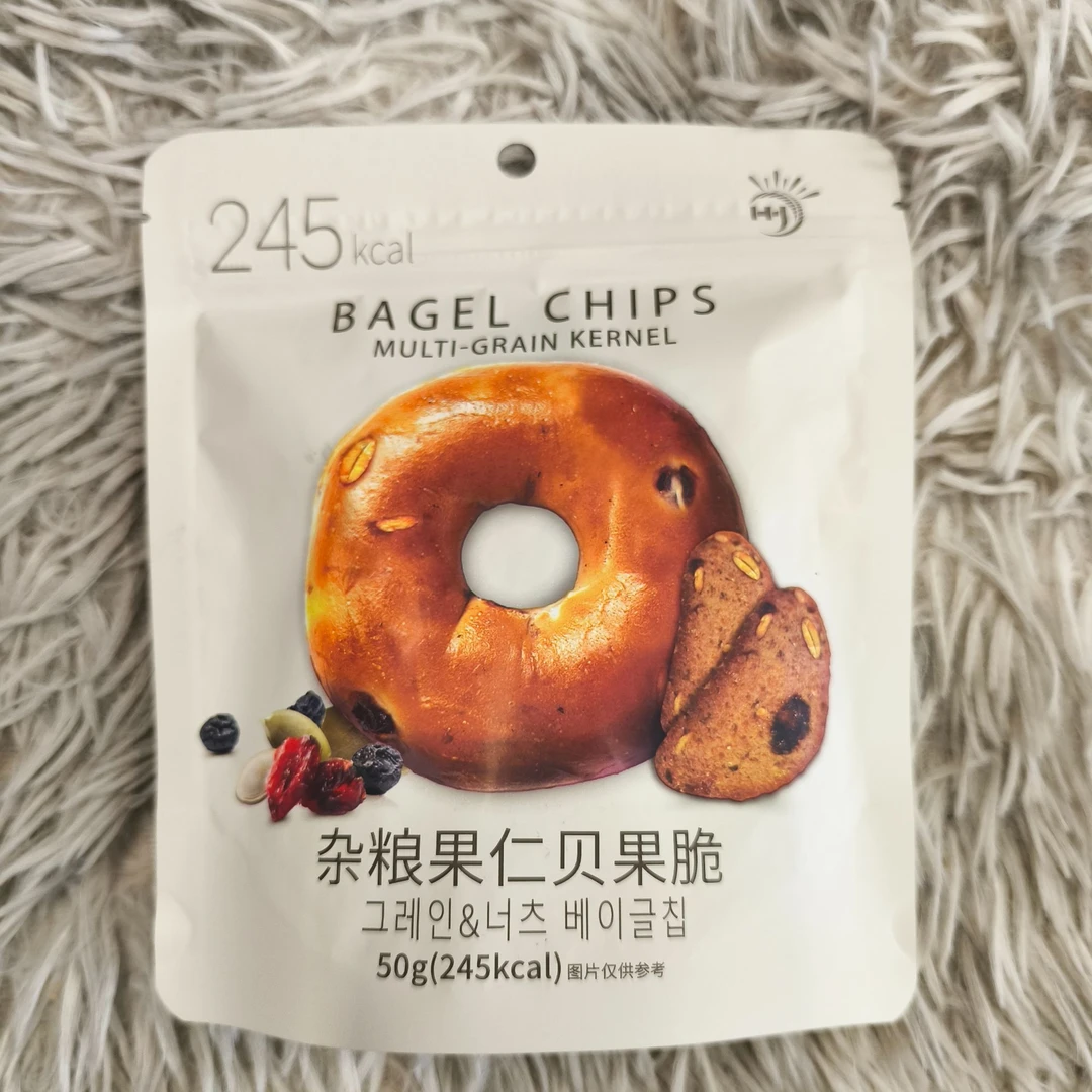 韩式风味杂粮果仁贝果脆