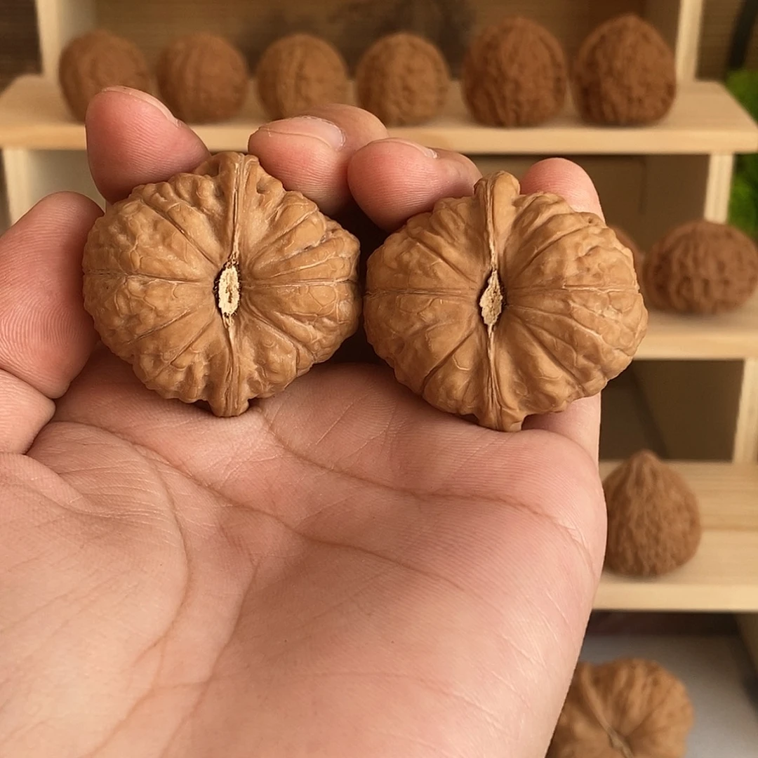 文玩核桃吊坠40尺南瓜墩，全品