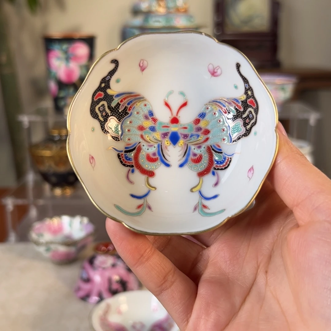 纯手工手绘 高端茶器