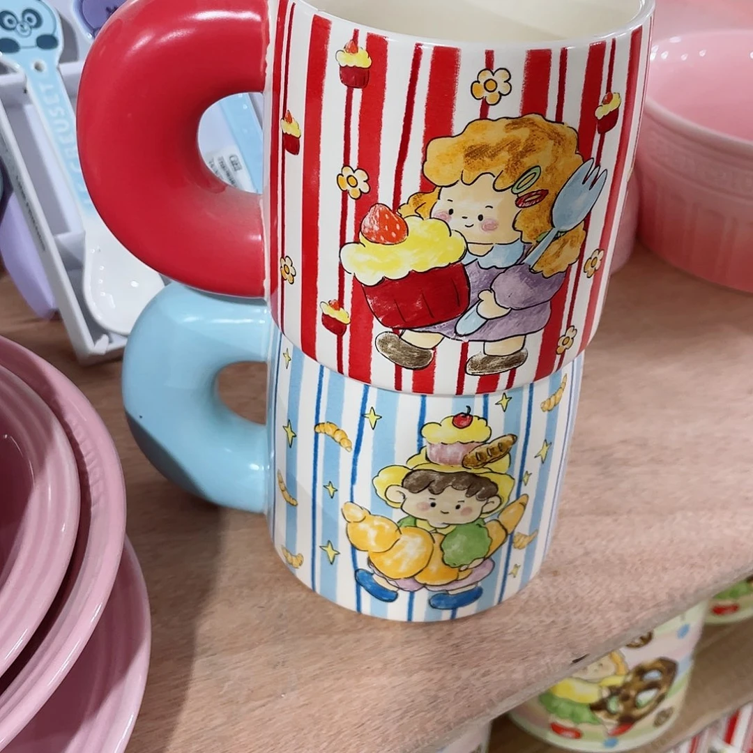 瓷片微瑕陶瓷餐具2个装