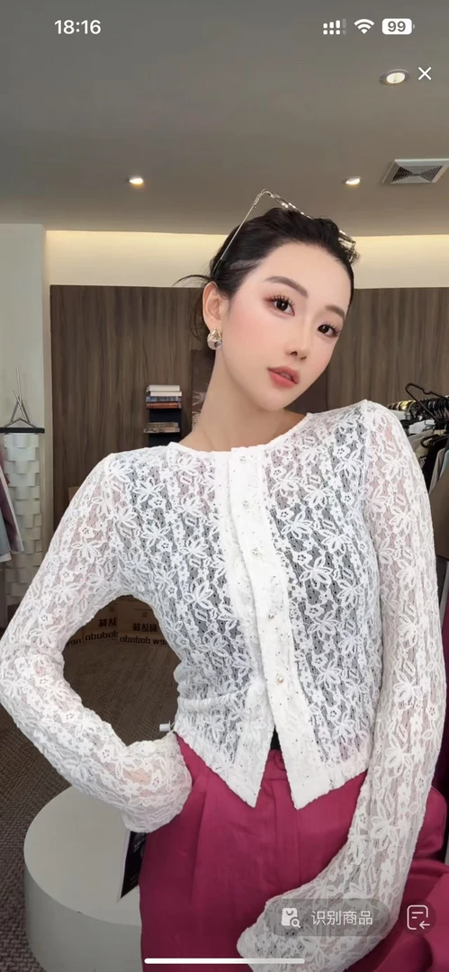 清清利达 NEW DADADA【日光岛屿】时尚休闲长袖针织衬衫TPC3182