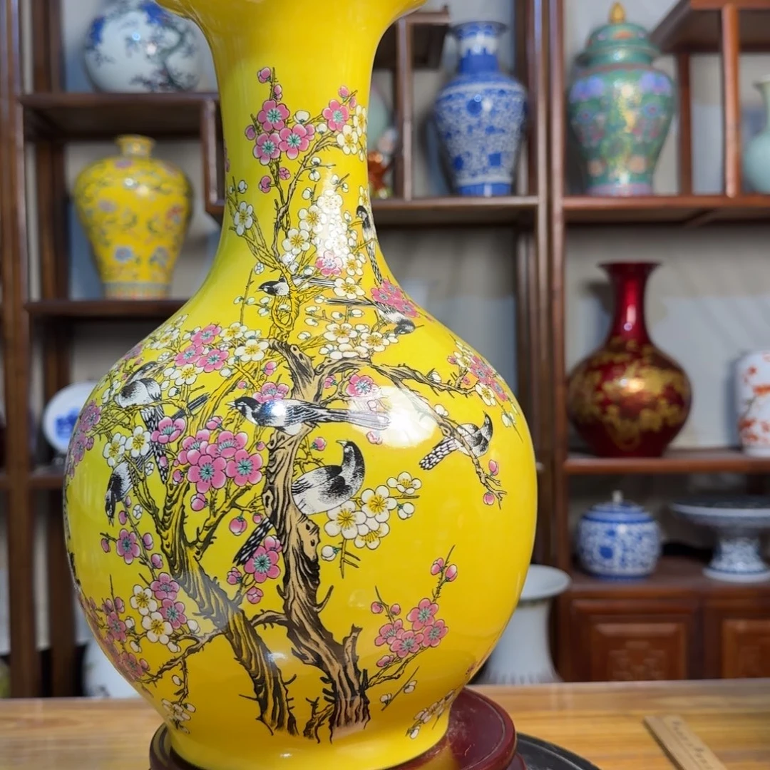 瓶喜上眉梢高度约35厘米