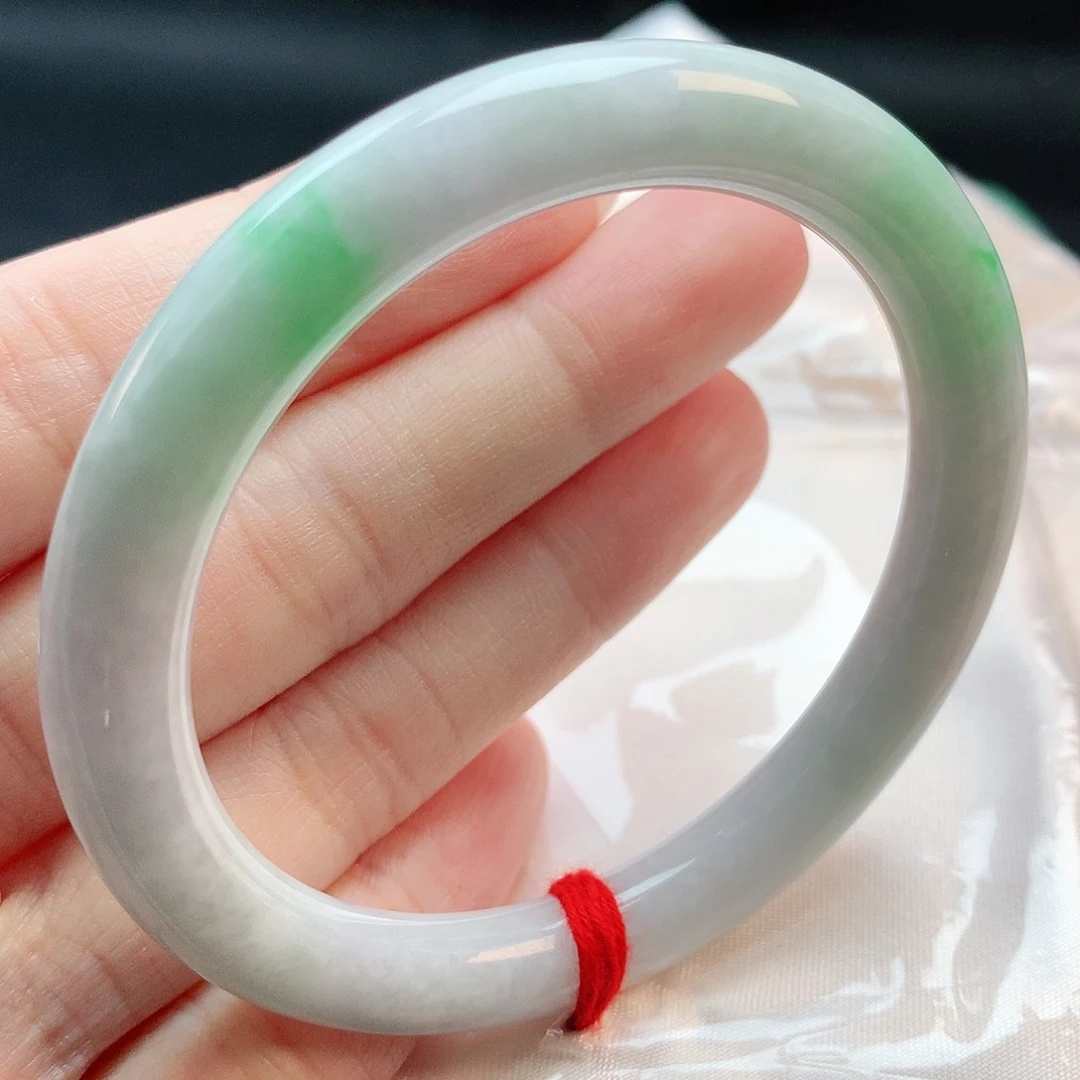 未镶嵌手镯翡翠53圆条882653