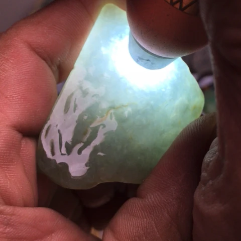 翡翠散珠天然翡翠