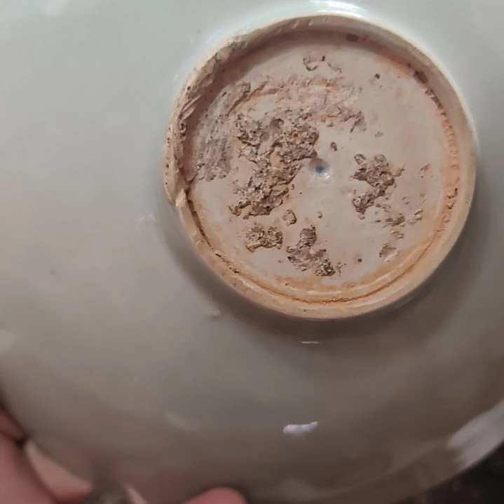 用***伢摆件一件精美湖田窑大碗全品