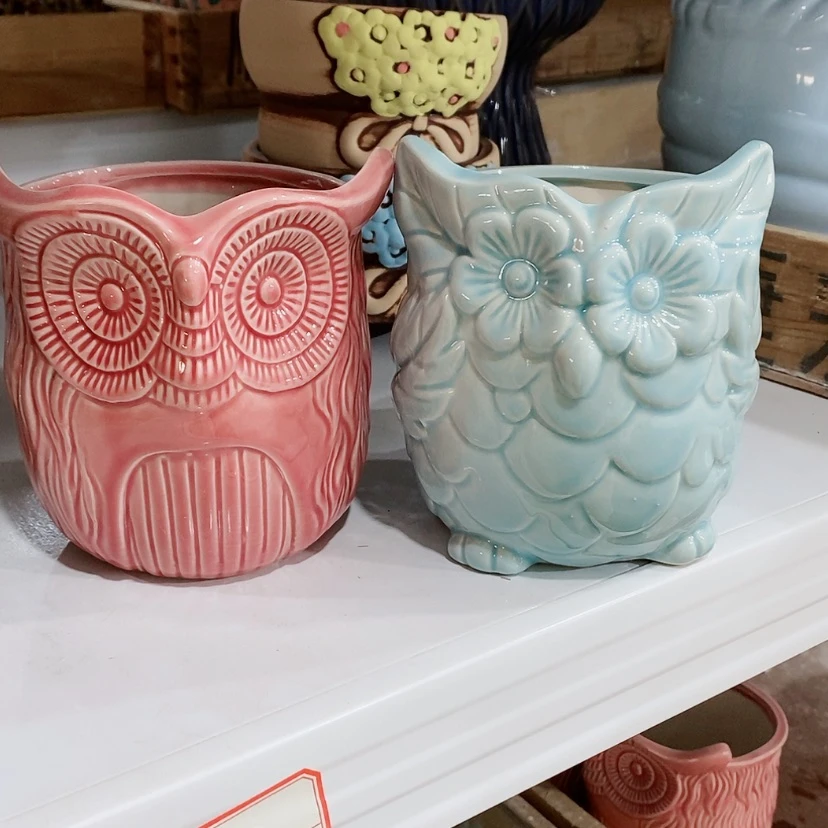 【闪购商品】红陶陶瓷花盆，多肉花盆