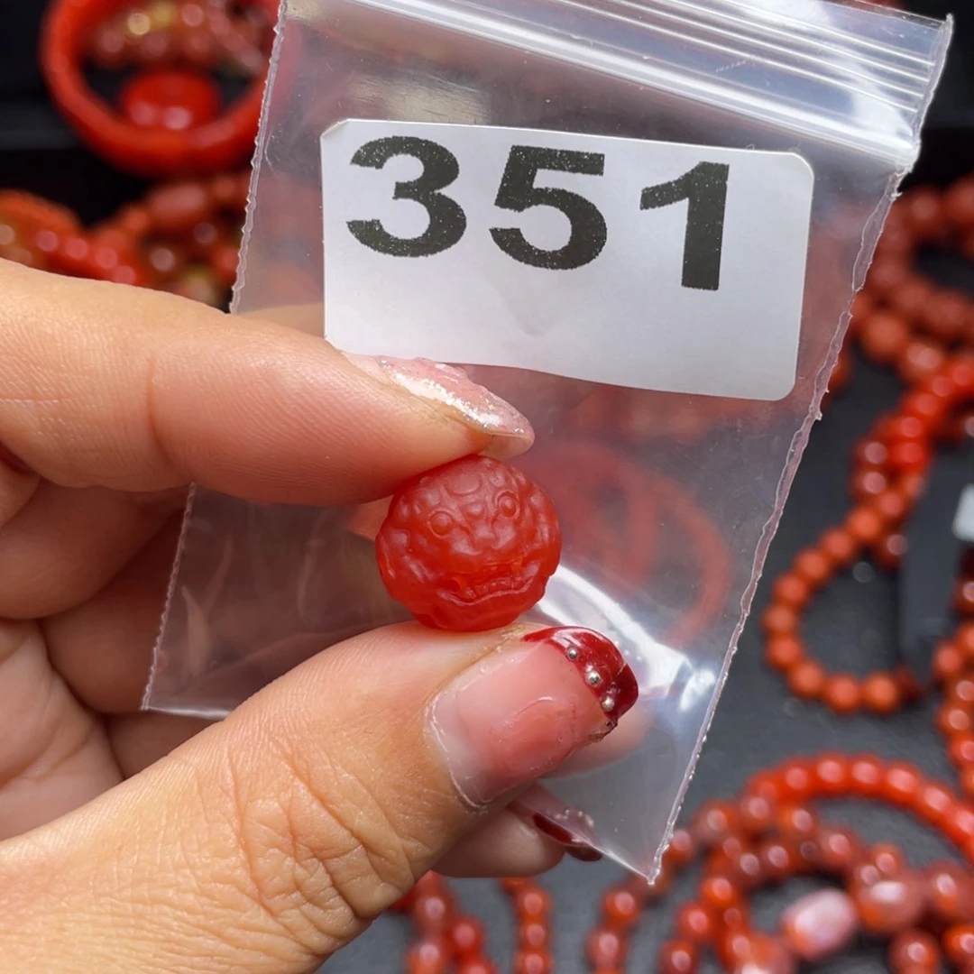 南红玛瑙珠子未镶嵌愤***狂