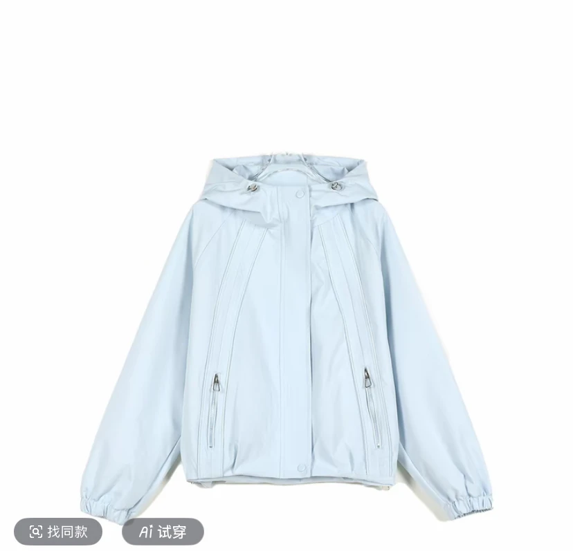 【影姐宠粉】2025新款女装宽松潮流运动风连帽休闲风6273