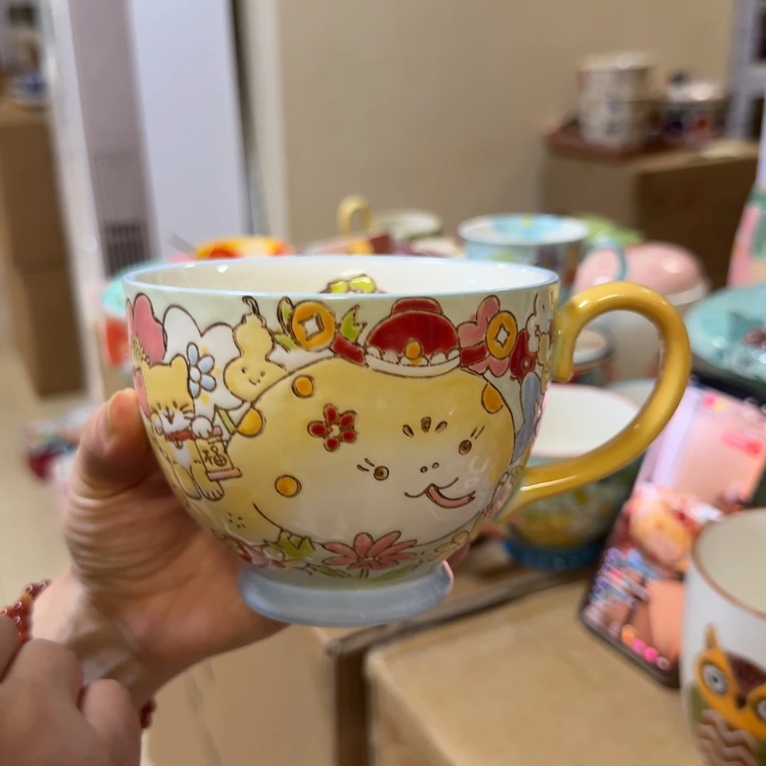 陶瓷450毫升福蛇杯一只