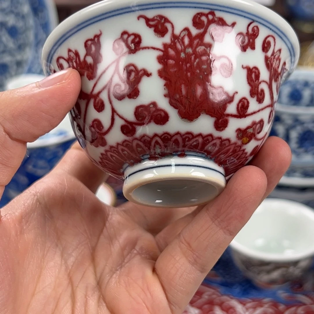 飘***瓷片景德镇手工手绘陶瓷