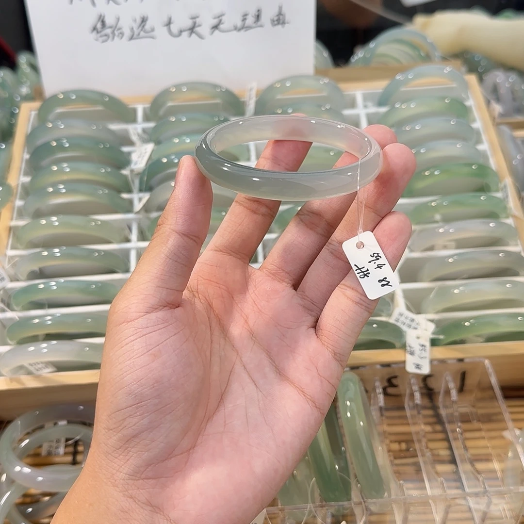手镯玛瑙/玉髓未镶嵌圈口59.4