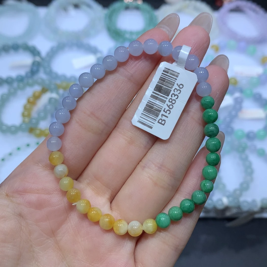 未镶嵌手链翡翠天然