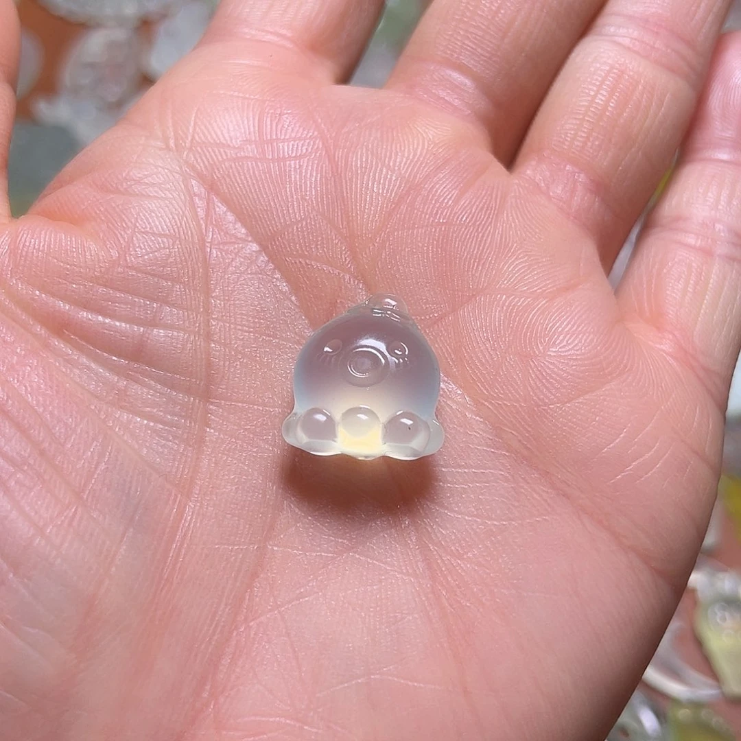****.蛇纹石玉未镶嵌吊坠
