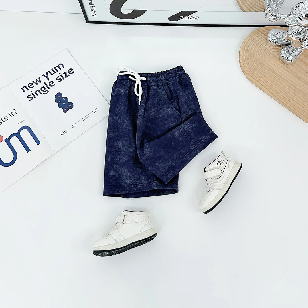 儿童五分裤子夏装薄款男童装休闲宽松夏季 HZ25608 悠悠童话童装