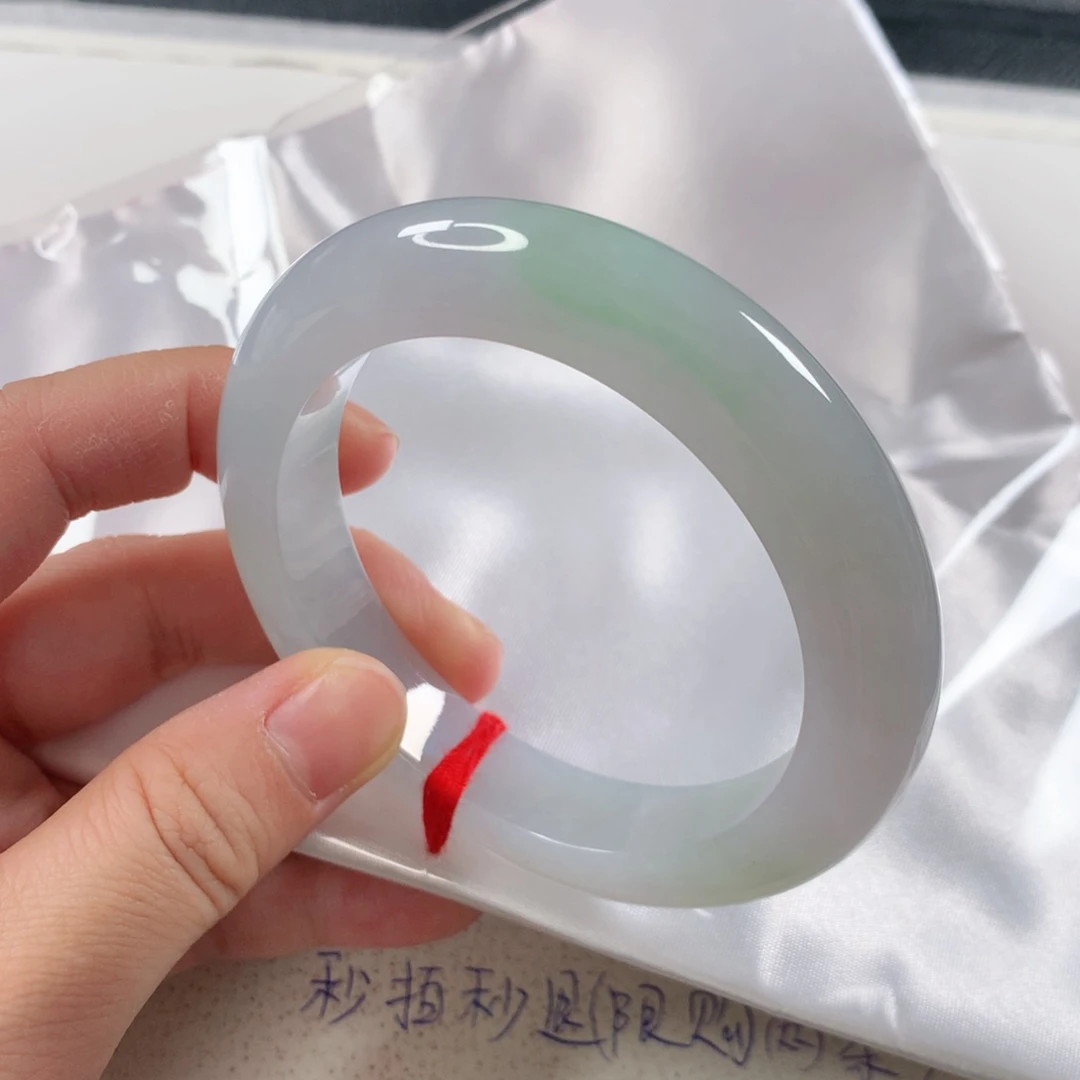 未镶嵌手镯翡翠 正圈泥鳅背③②⑧