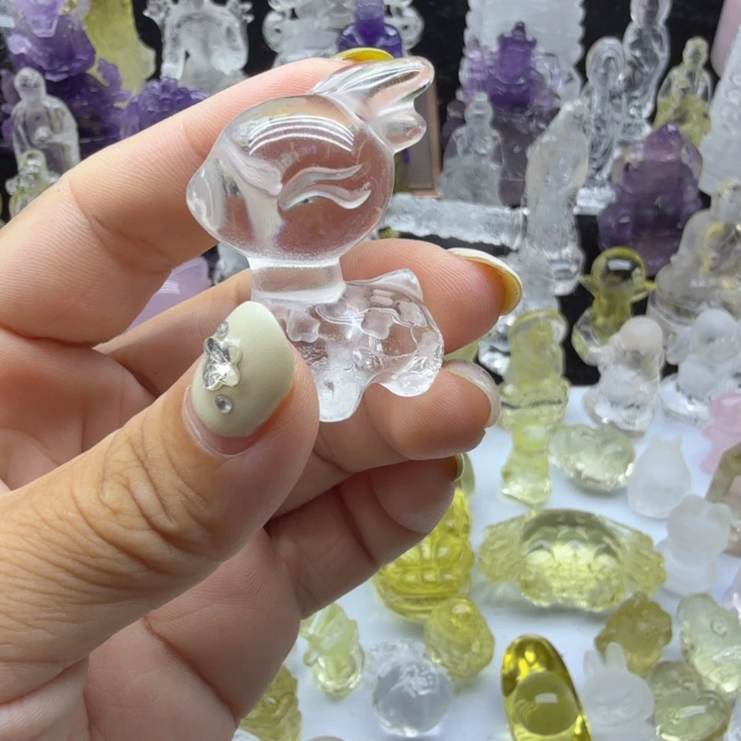 水晶珠宝半成品未镶嵌