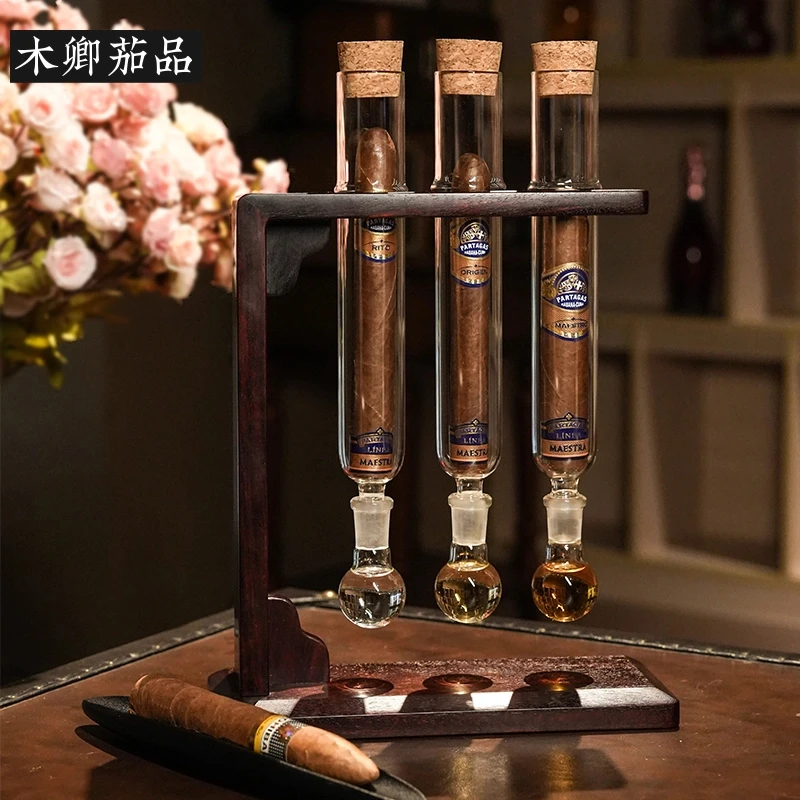 紫檀茄茄架&三管 （茄茄熏香养护）