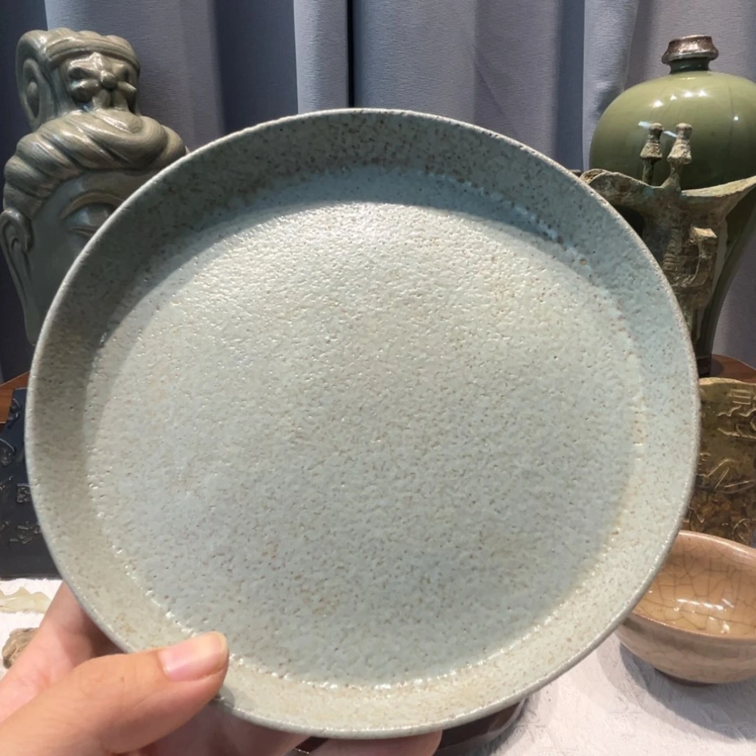 六***奶摆件陶瓷制品平底洗残器