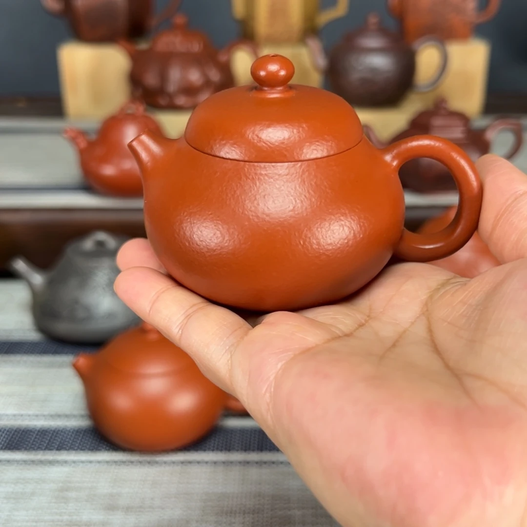 茶壶紫砂洪*文旦朱泥