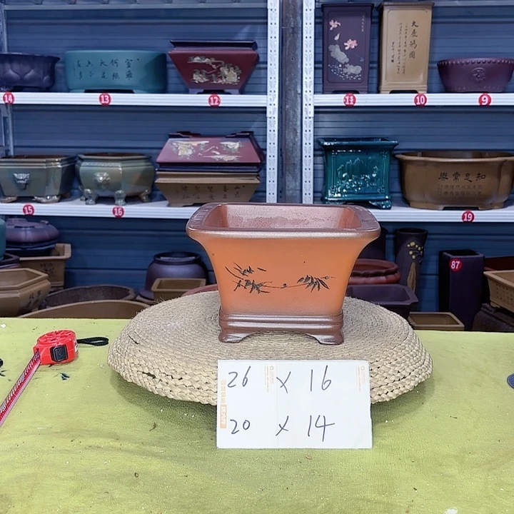 紫砂花盆宜兴紫砂厂