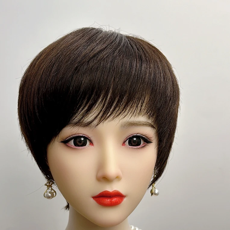 张姐假发 高端假发 女士直发
