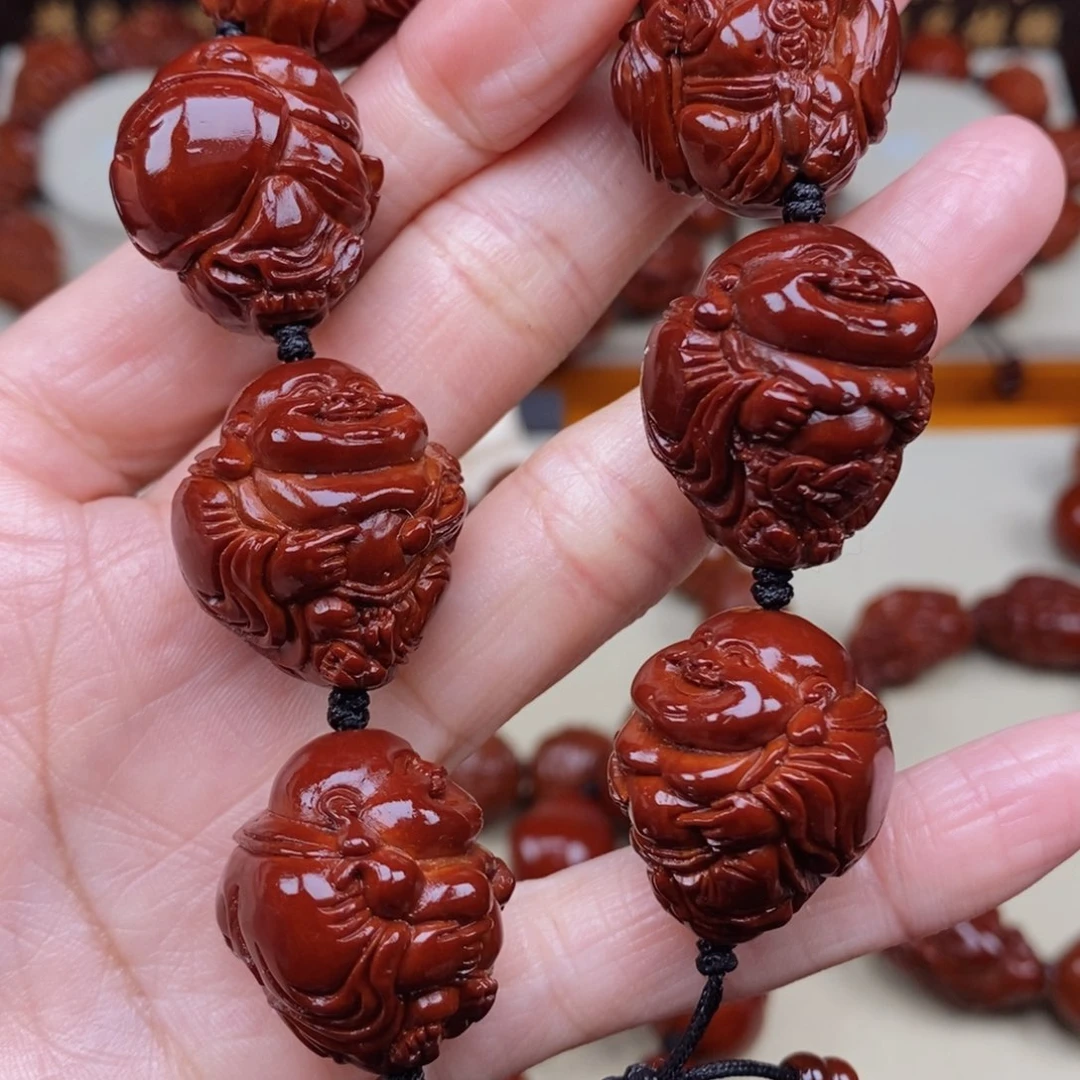 橄榄核吊坠a*奇弥勒，