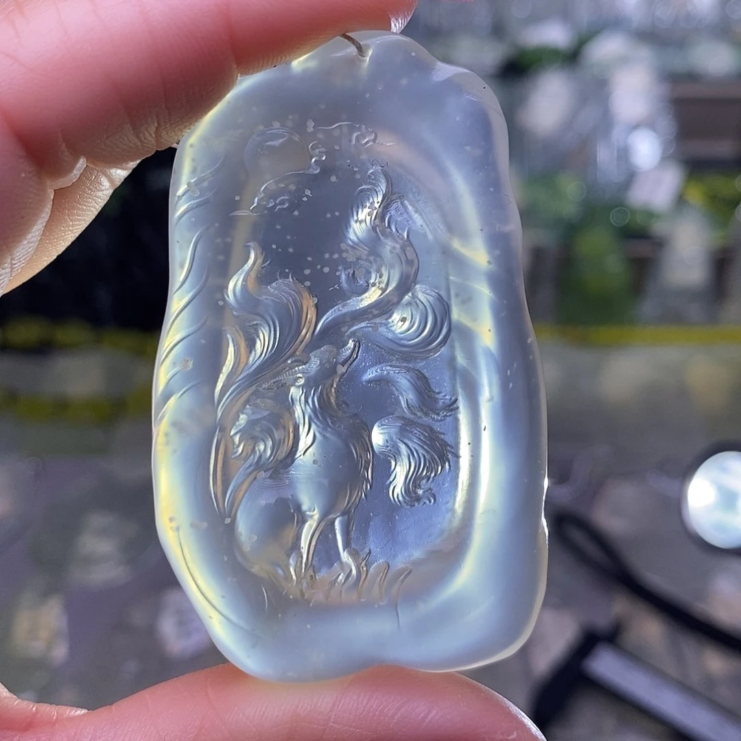 蛇纹石玉颈饰未镶嵌骚*