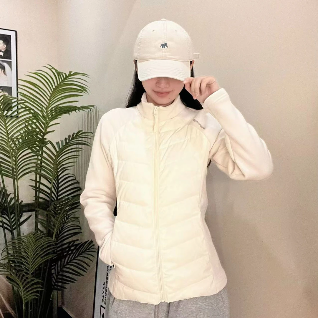 【运费补贴】轻羽小蛮腰防风轻薄暖超显瘦新款运动羽绒时尚白鸭绒