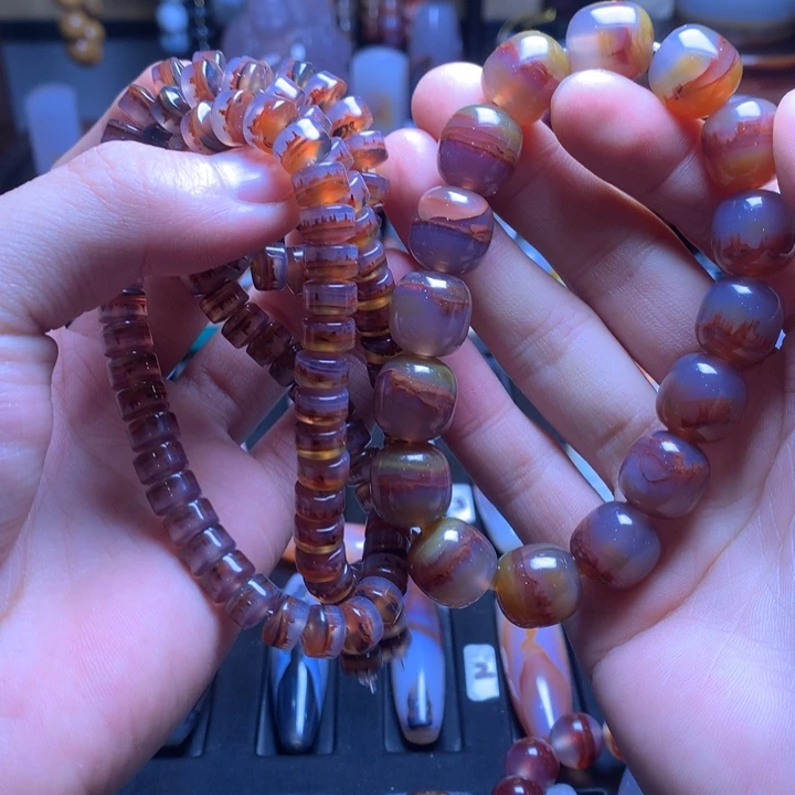 玛瑙/玉髓手链未镶嵌壮**云