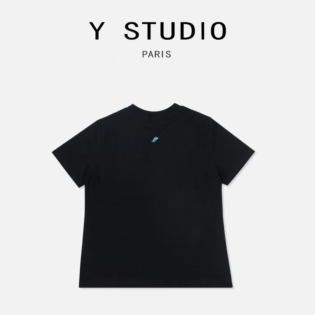 【大妮专属】（穿越未来）2025春季设计重工气质百搭款短袖T恤高街